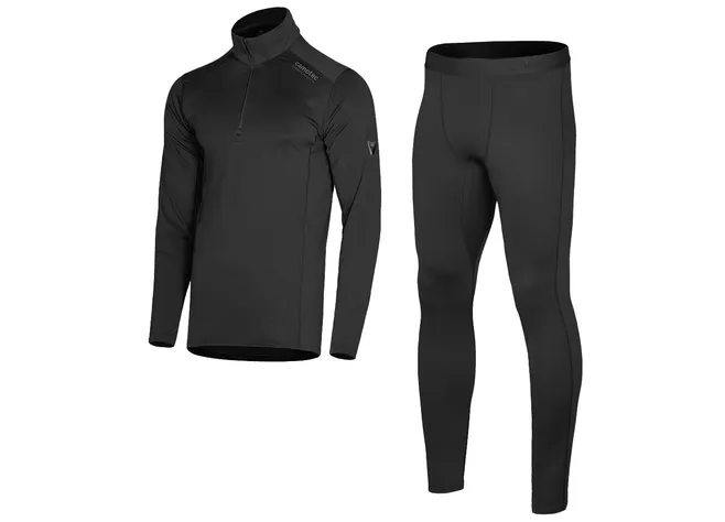Комплект термобілизни Camotec Polarheat Snake Black Фото 1